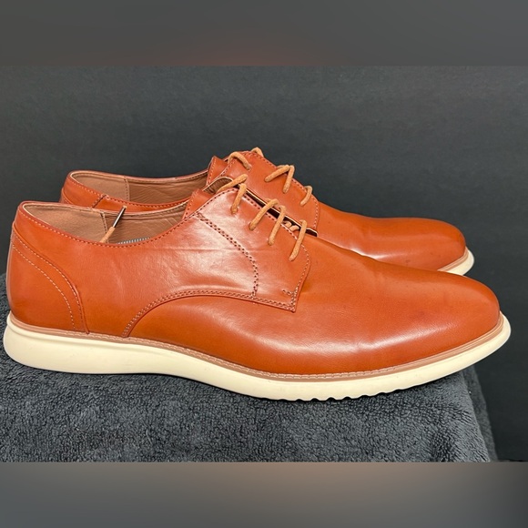 JOUSEN MILAN Men's Dress Shoes Brogue Formal Lace Up Derby Shoes - Size 15 - Picture 4 of 10